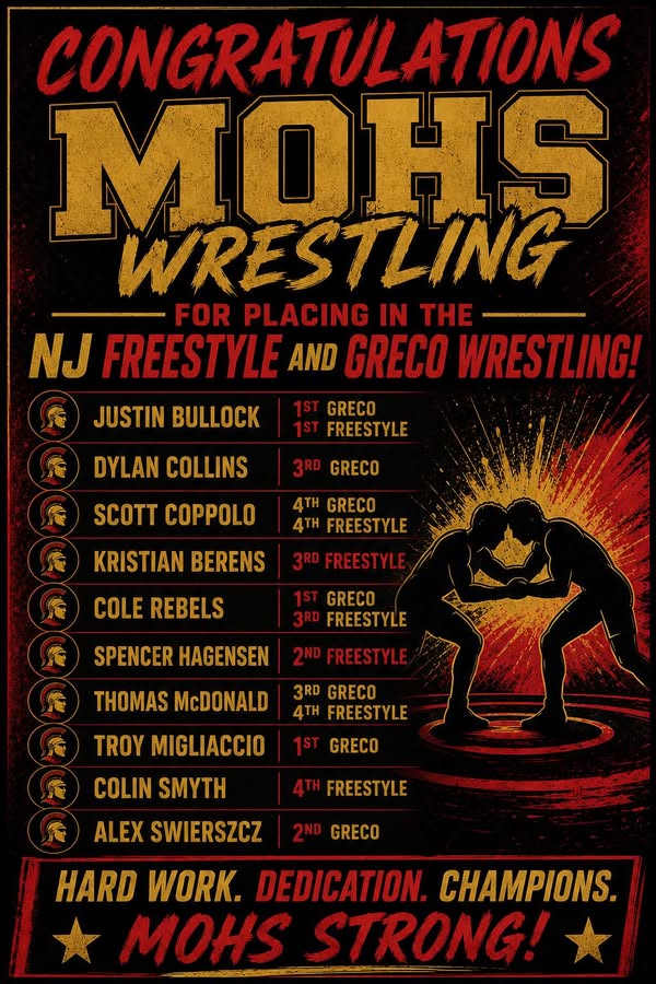 Thomas McDonald highlight: Mount Olive High School Wrestling | Facebook - 2026 New Jersey Freestyle & Greco State Championship - May 16, 2026