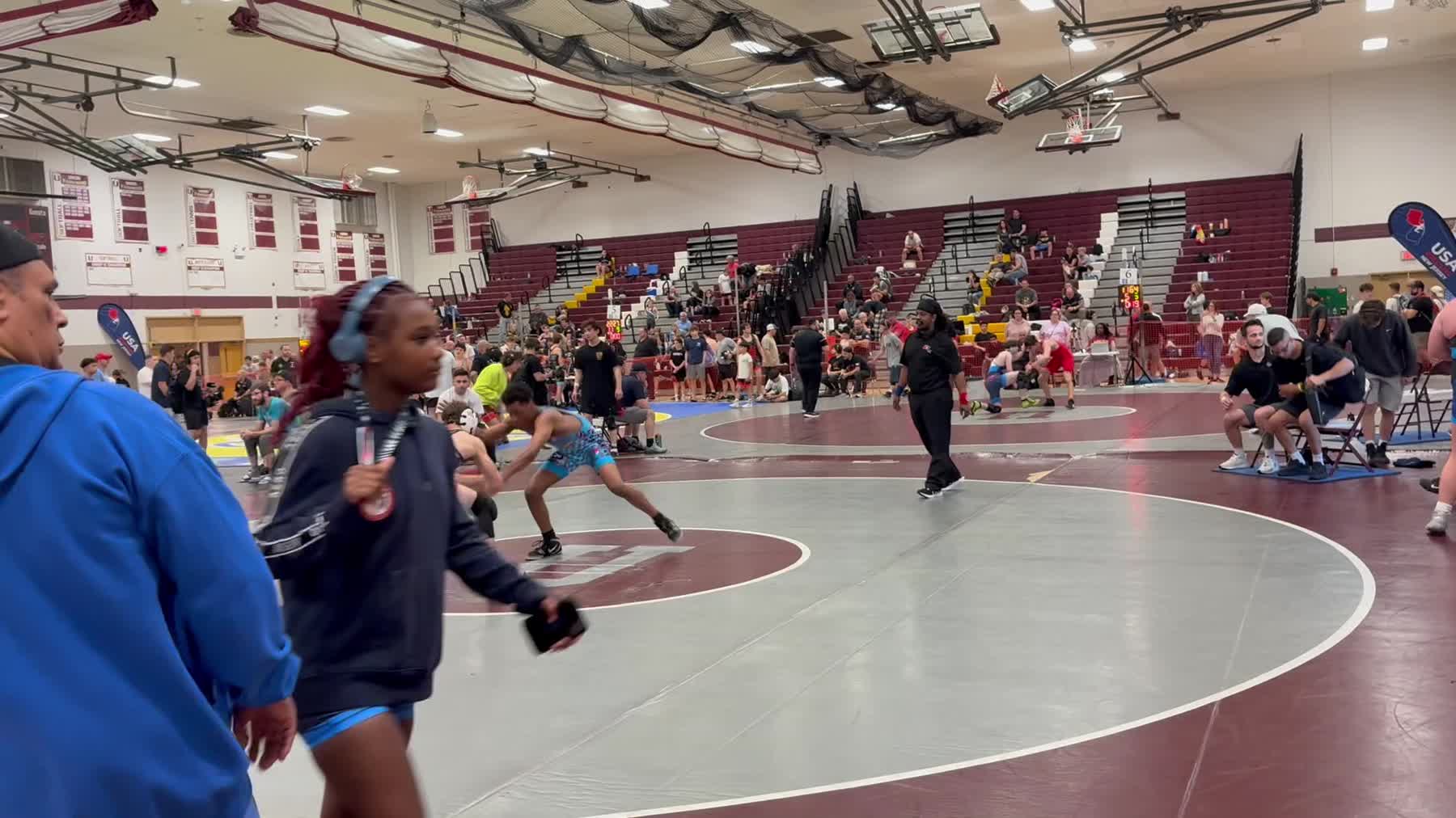 Thomas McDonald highlight: Thomas McDonald vs Adrian Harris - Bout #1165 - 2026 New Jersey Freestyle & Greco State Championship - May 16, 2026